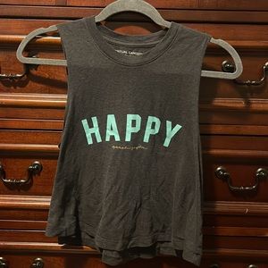 Spiritual Gangster muscle crop top